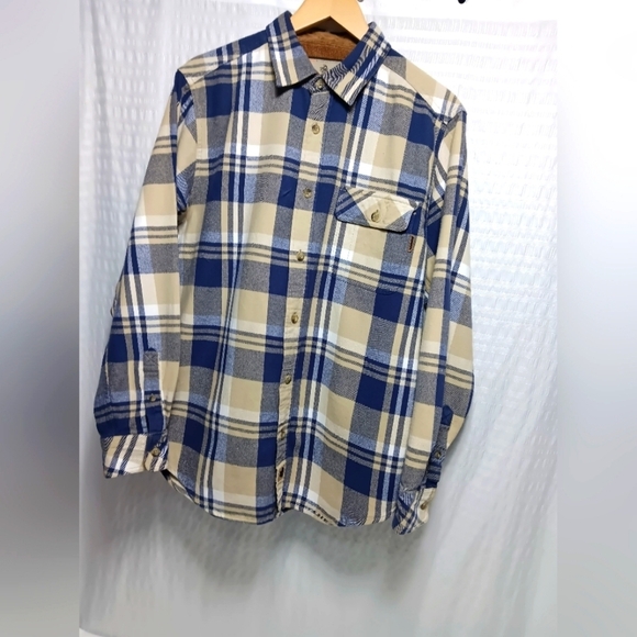 Legendary WhiteTails  plaid,flannel long-sleeved button down shirt .Men's M - Picture 2 of 10